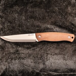 Real Steel Pathfinder Fixed Micarta Brown