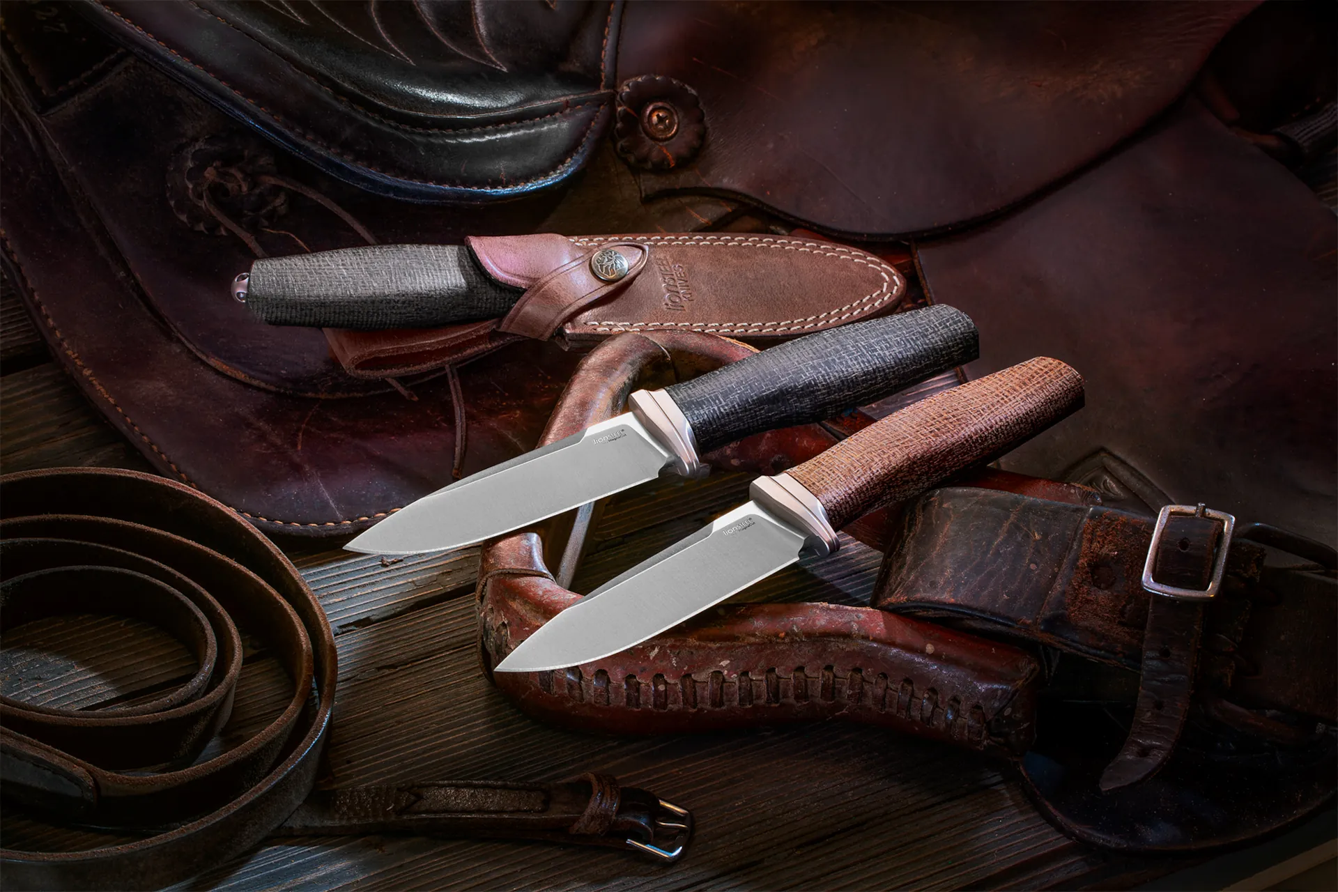 lionSTEEL ACHA Micarta 1 acha lionSTEEL ACHA Micarta