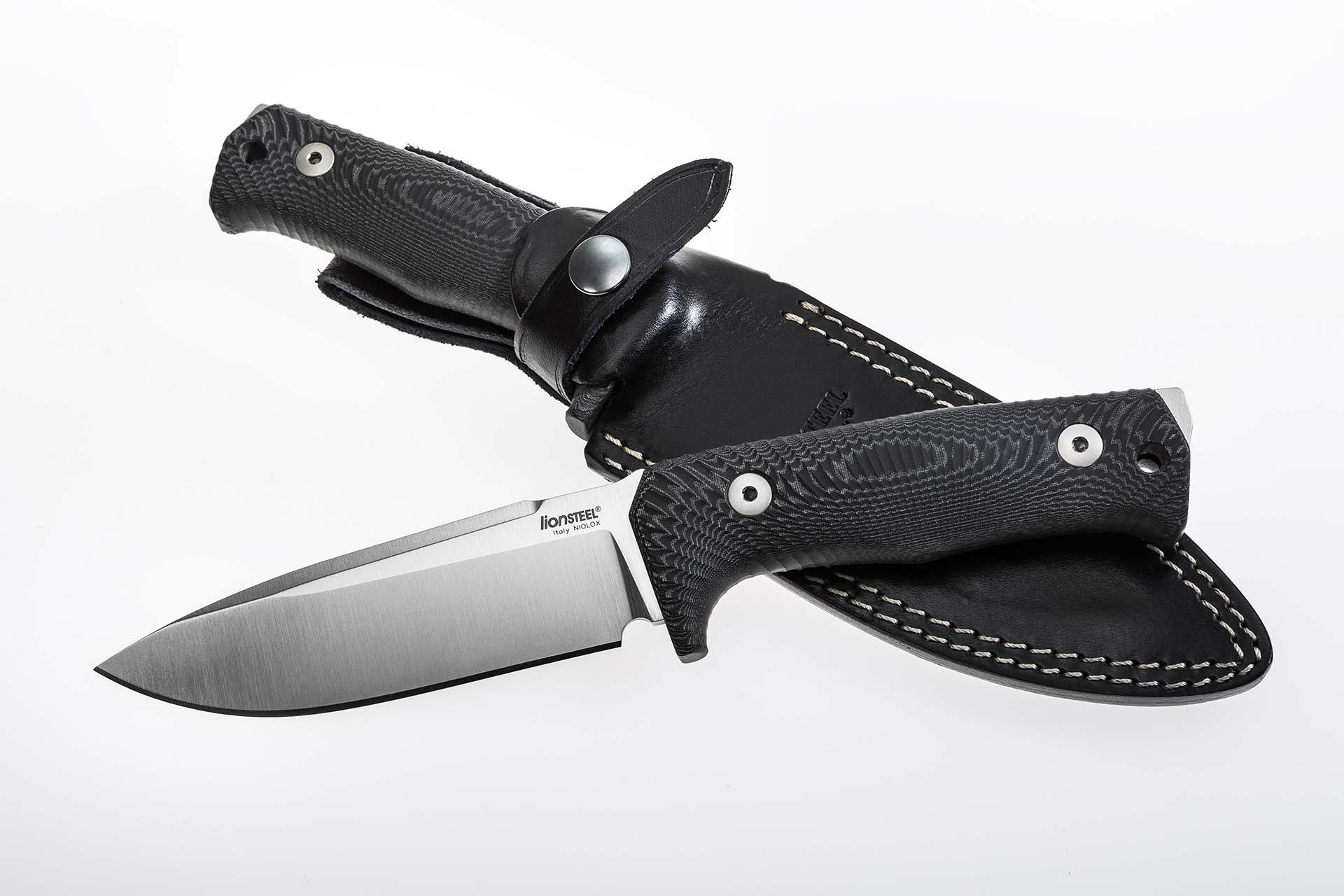 lionSTEEL T5 15 t5 black micarta satin finished blade lionSTEEL T5 - Image 15