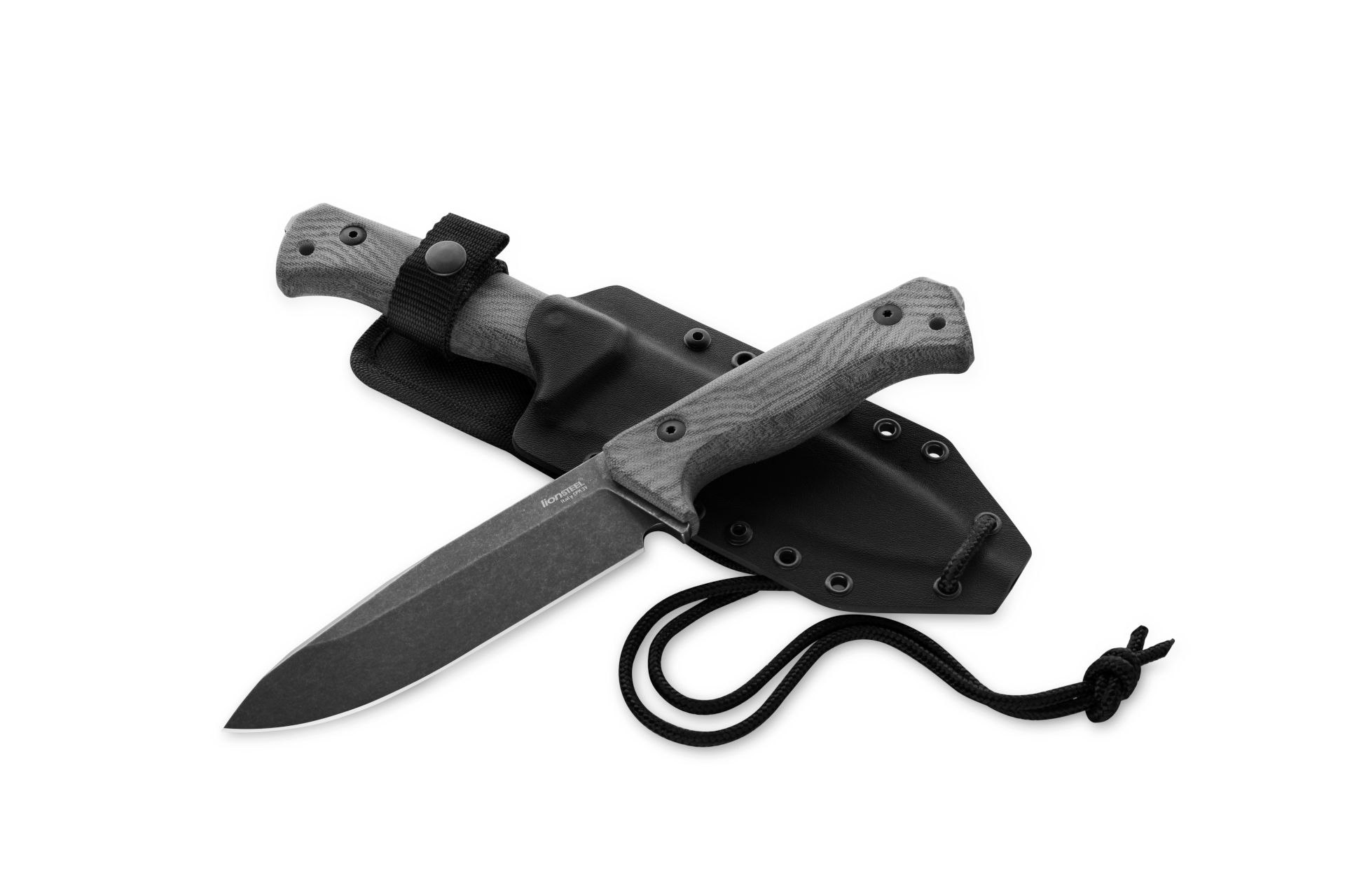 lionSTEEL T6 Micarta BB 15 t6 black canvas old black blade lionSTEEL T6 Micarta BB - Image 15