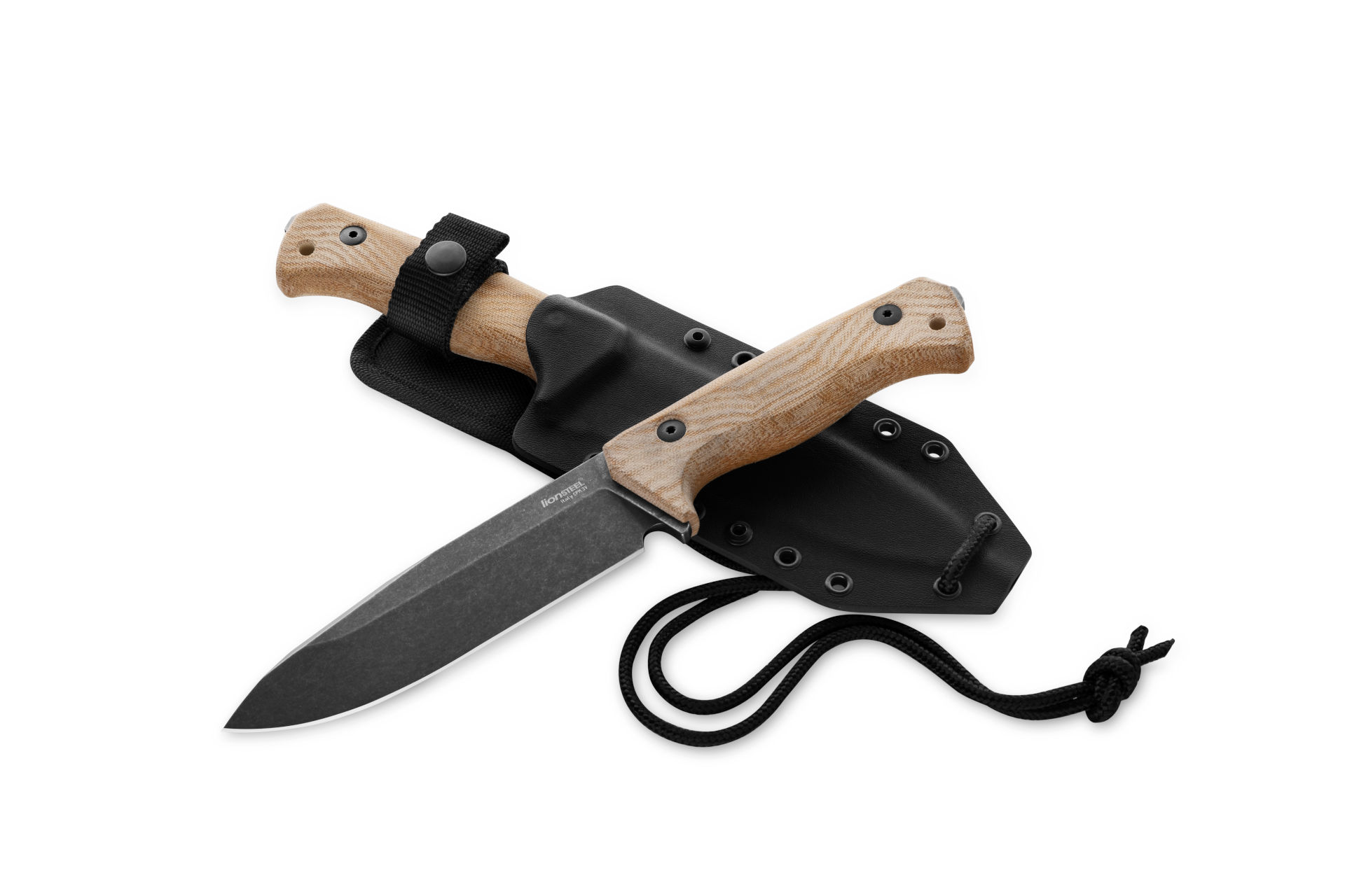 lionSTEEL T6 Micarta BB 17 t6 natural canvas old black blade lionSTEEL T6 Micarta BB - Image 17